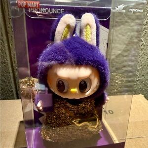 POP MART Labubu x PRONOUNCE Wings of Fortune Vinyl Plush Pendant Boxed